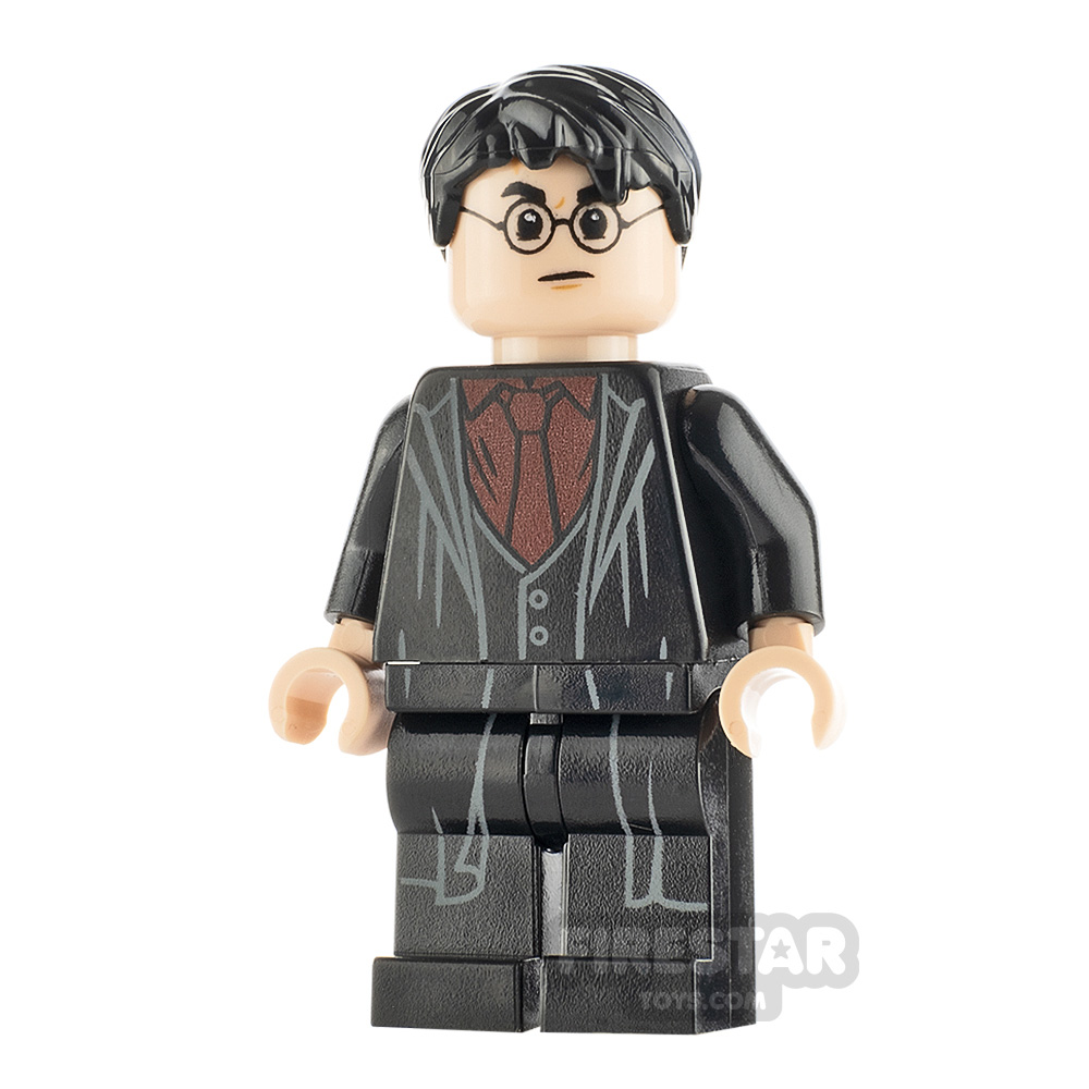 LEGO Harry Potter Minifig with Red Checkered Shirt Made From Lego NEW